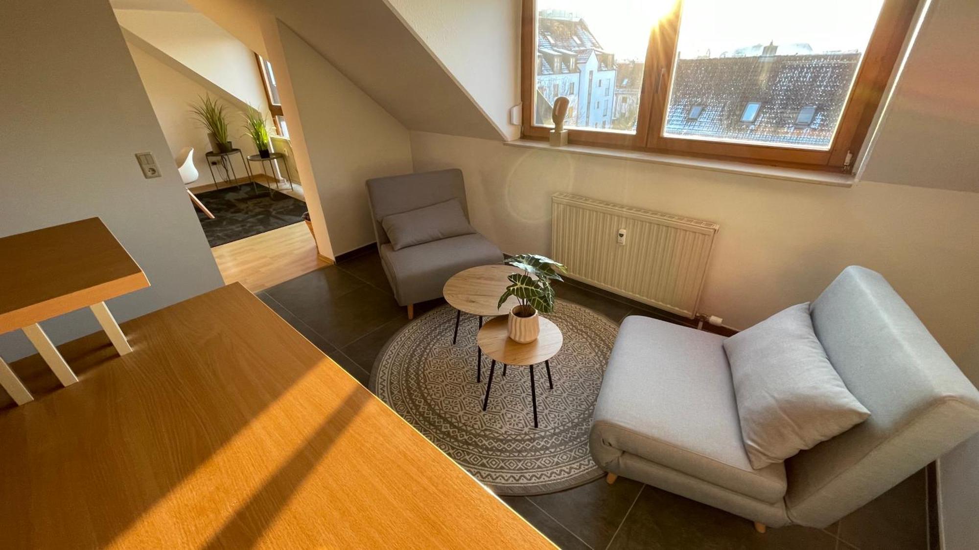 Lofty Luna, Dein Feinzeit Apartment 巴姆贝格 外观 照片